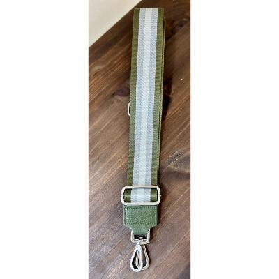 Sangle Bebiana  kaki et argent