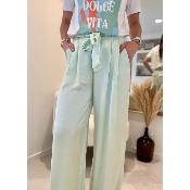 Pantalon Palazzo Aqua